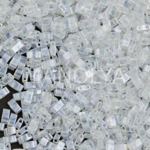 HTL160 Miyuki Half Tila Crystal Luster (Yarım Tila 160)