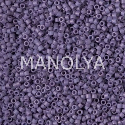 DB2293-MIYUKI 11/0 DELICA FROST OP GLAZE PURPLE