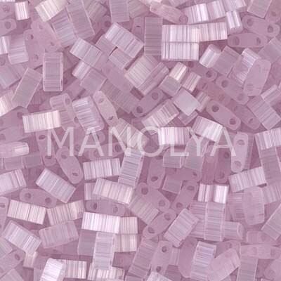 HTL2551 Miyuki Half Tila Silk Pale Rose (Yarım Tila 2551)