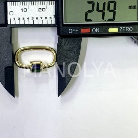 2,5cm. ELİPS ZİNCİR APARATI