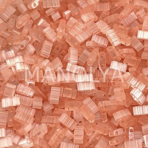 HTL2556 Miyuki Half Tila Silk Pale Coral (Yarım Tila 2556)