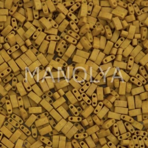 HTL2312 Miyuki Half Tila Opaque Matte Mustard (Yarım Tila 2312)
