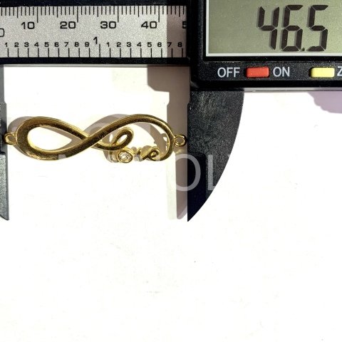 4,6cm. ''LOVE'' YAZILI BÜYÜK SONSUZLUK