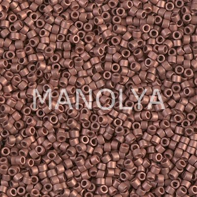 DB340-DELICA BD MATTE COPPER PLATED