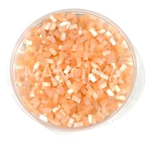 HTL2555 Miyuki Half Tila Silk Pale Light Coral (Yarım Tila 2555)