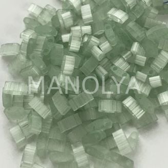 HTL2560 Miyuki Half Tila Silk Pale Light Green (Yarım Tila 2560)