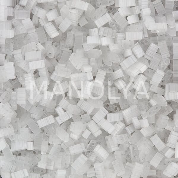 HTL2595 Miyuki Half Tila Silk Pale Shadow (Yarım Tila 2595)