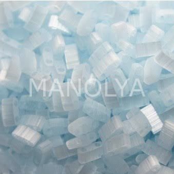 HTL2561 Miyuki Half Tila Silk Pale Light Blue (Yarım Tila 2561)