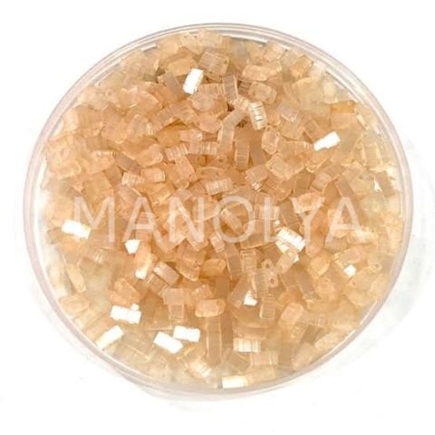 HTL2593 Miyuki Half Tila Silk Pale Light Orange (Yarım Tila 2593)