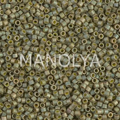 DB372-DELICA BD MATT MTLC LT.YEL/GR