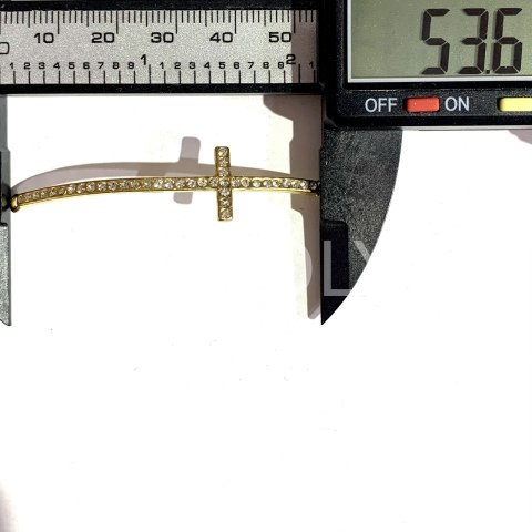 5,3cm. ZİRKON İŞLEMELİ KILIÇ BİLEKLİK APARATI