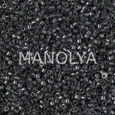DB2394-MIYUKI DELICA BD FANCY LINED PLATINUM