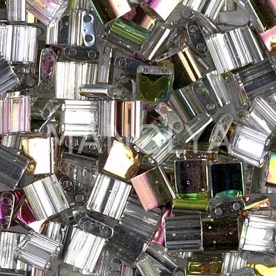 TL4552 Miyuki Tila Crystal Vitrail (Tam Tila 4552)