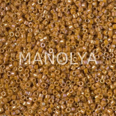DB2273-MIYUKI 11/0 DELICA GLAZED OPAQUE PECAN