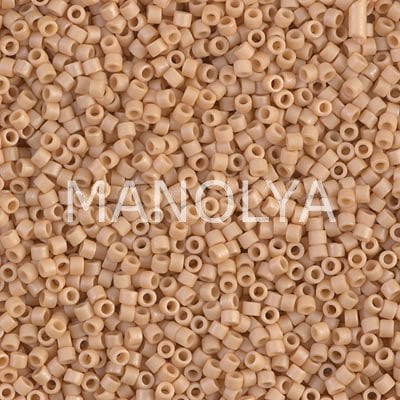DB389-DELICA BEAD MATTE OP LT TERRACOTTA