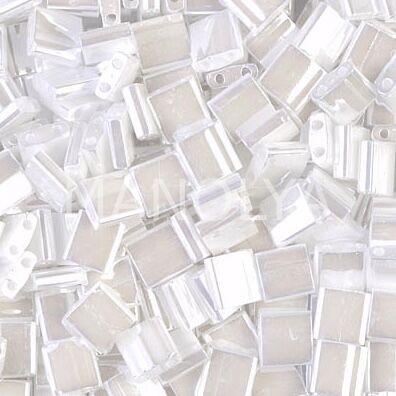 TL420 Miyuki Tila White Pearl (Tam Tila 420)