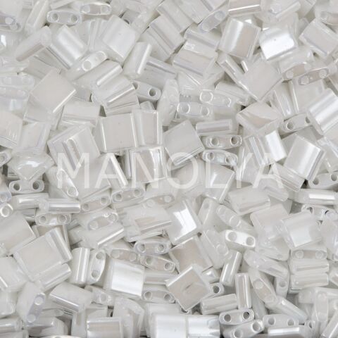TL420 Miyuki Tila White Pearl (Tam Tila 420)