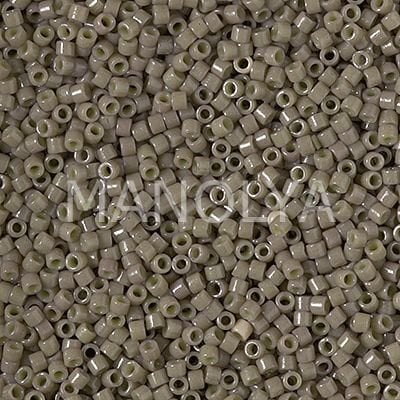 DB2365-MIYUKI 11/0 DELICA DURACOAT OPQ ASH GREY
