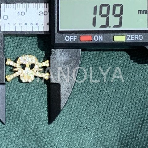 2cm. ZİRKONLU KEMİK VE KURUKAFA