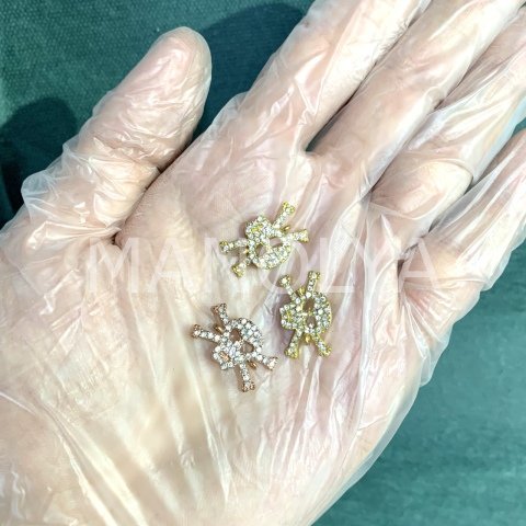 2cm. ZİRKONLU KEMİK VE KURUKAFA