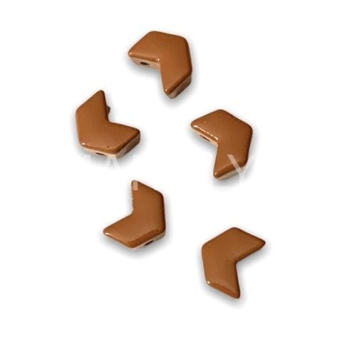 6x8mm. KAHVERENGİ OK DOMİNO