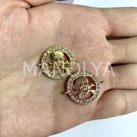 2,5cm. ZİRKON ÇERÇEVELİ KURUKAFA