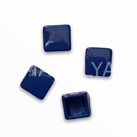 7x8mm LACİVERT KARE YATAY DOMİNO