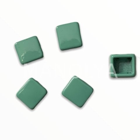7x8mm TURKUAZ KARE YATAY DOMİNO