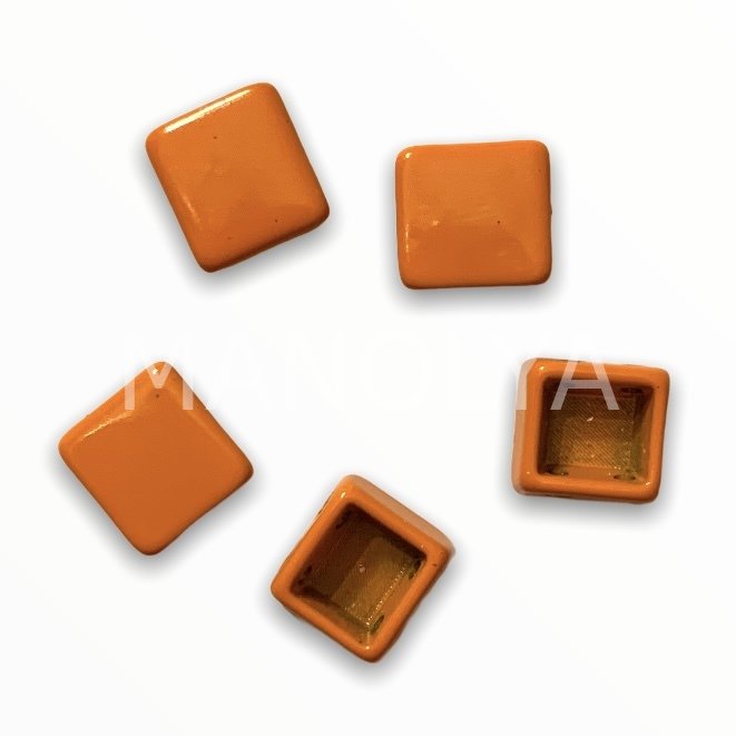7x8mm TURUNCU KARE YATAY DOMİNO