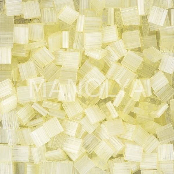 TL2591 Miyuki Tila Pale Silk Satin Light Yellow (Tam Tila 2591)