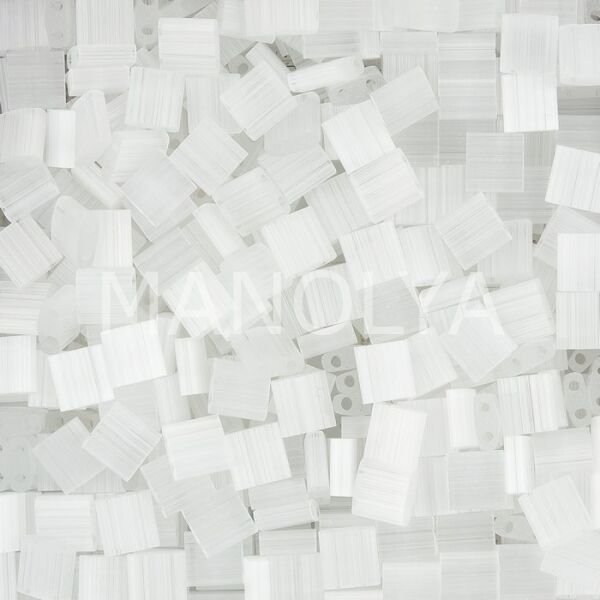 TL037 Miyuki Tila Crystal Frosted Mist (Tam Tila 37)