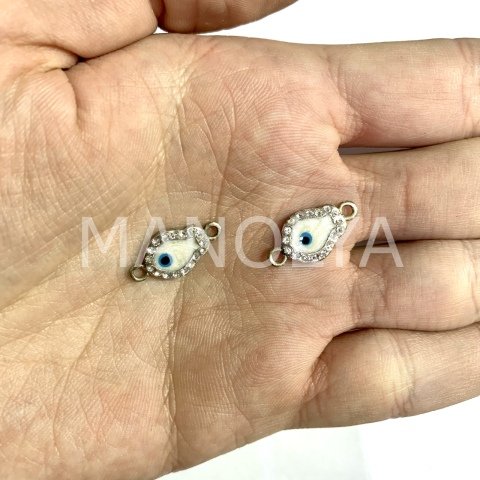 1,9cm. ZİRKON ÇERÇEVELİ KÜÇÜK BALIK