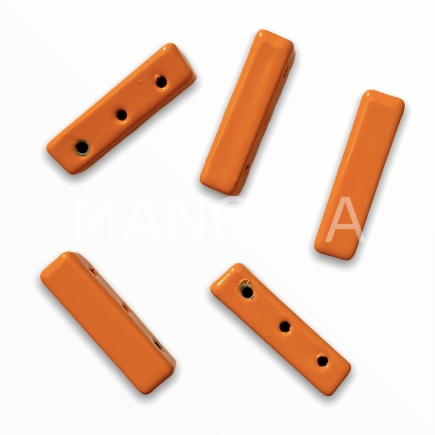 15x4mm. TURUNCU ÇUBUK DOMİNO