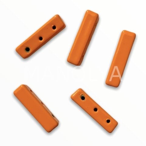 15x4mm. TURUNCU ÇUBUK DOMİNO