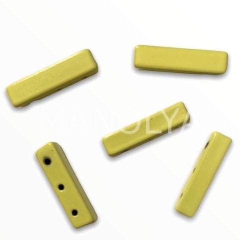 15x4mm FISTIK YEŞİLİ ÇUBUK DOMİNO
