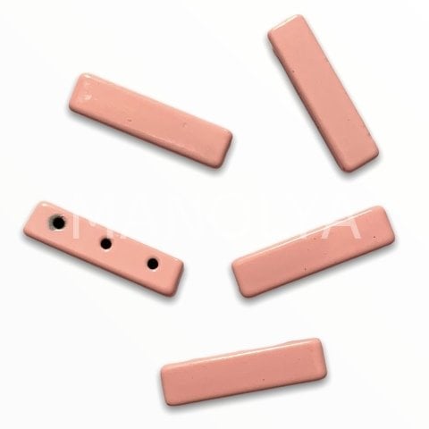 15x4mm AÇIK PEMBE ÇUBUK DOMİNO