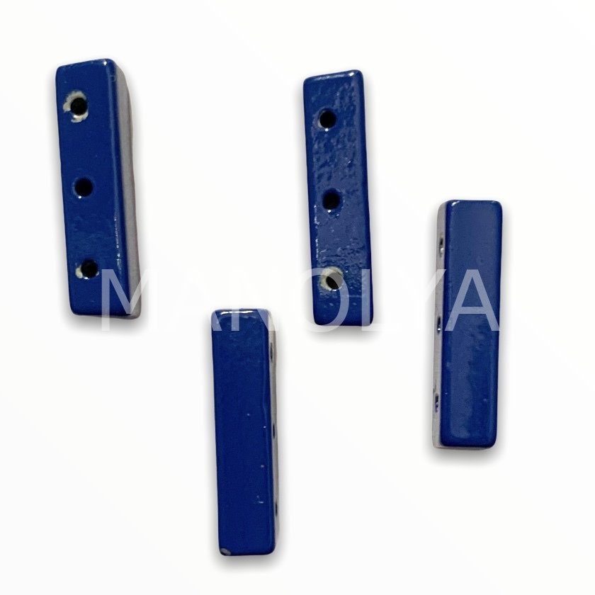 15x4mm. LACİVERT ÇUBUK DOMİNO