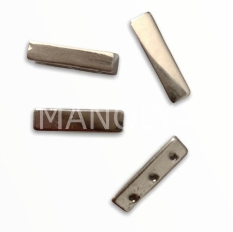 15x4mm GÜMÜŞ ÇUBUK DOMİNO