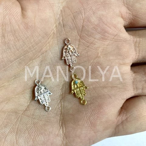 1,6cm. MİNİK TAŞLI FATMA ANA ELİ