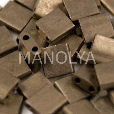 TL2006 Miyuki Tila Matte Metallic Dark Bronze (Tam Tila 2006)