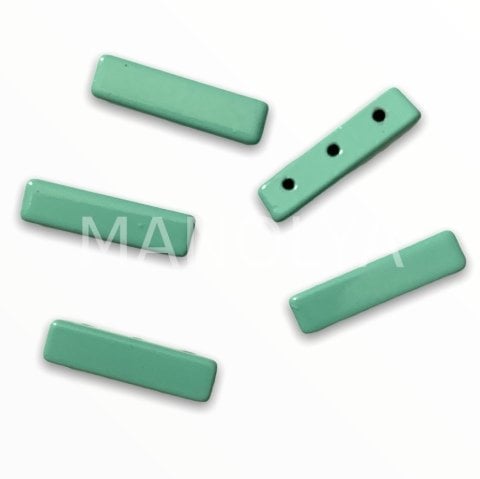 15x4mm TURKUAZ ÇUBUK DOMİNO