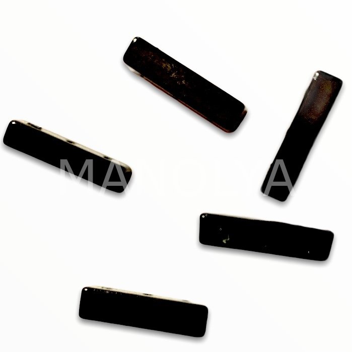 15x4mm SİYAH ÇUBUK DOMİNO