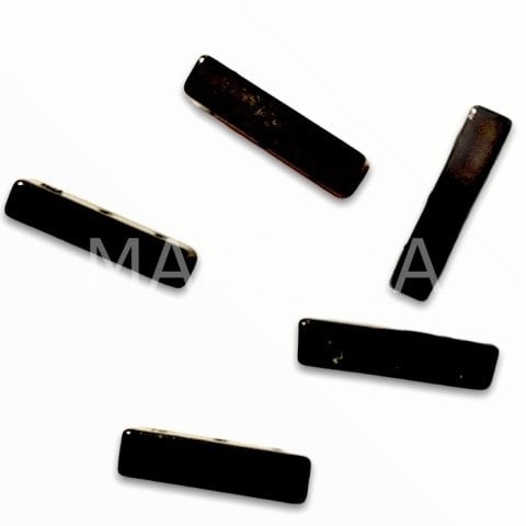 15x4mm SİYAH ÇUBUK DOMİNO