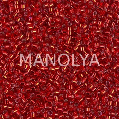 DB602-DELICA BEAD S/L RED