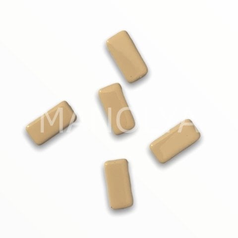 7x4mm KREM YATAY ÇUBUK DOMİNO