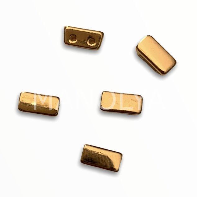 7x4mm ALTIN YATAY ÇUBUK DOMİNO
