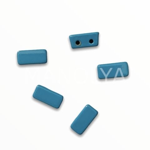 7x8mm MAVİ YATAY ÇUBUK DOMİNO