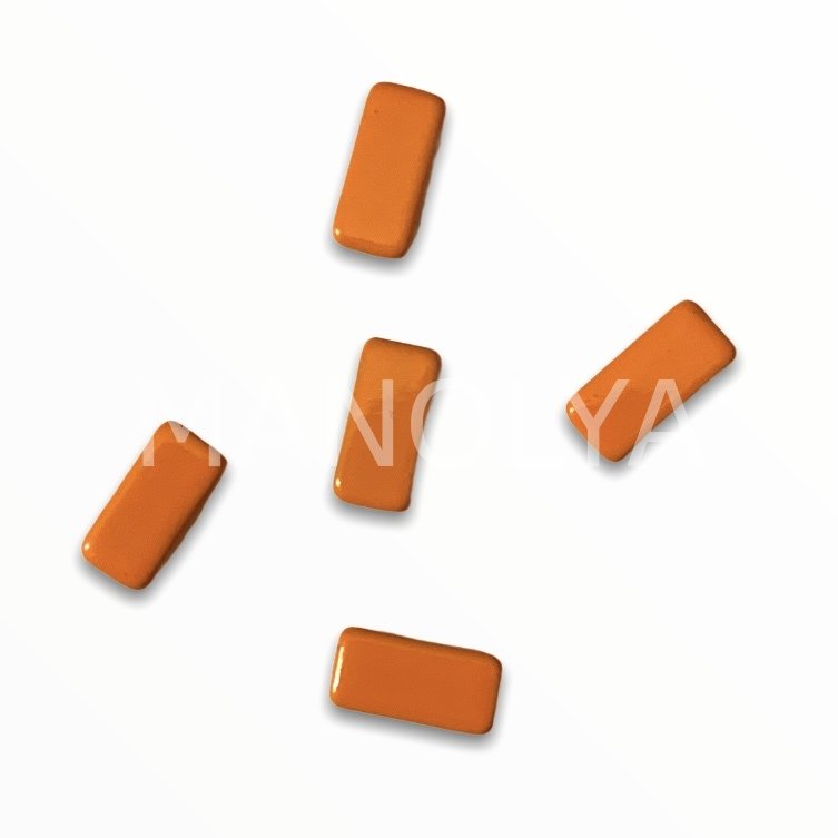 7x4mm TURUNCU YATAY ÇUBUK DOMİNO