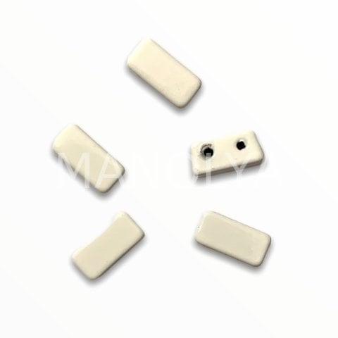 7x4mm. BEYAZ YATAY ÇUBUK DOMİNO