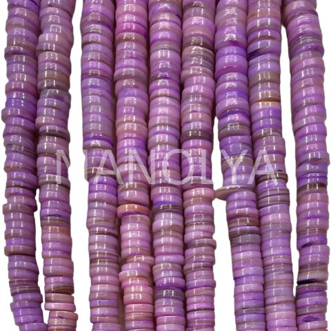 8mm. LİLA SEDEF DİZİ